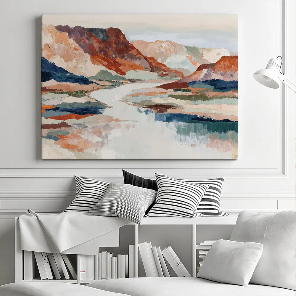 Grand Canyon Overlook Canvas Print Grand Canyon Overlook Canvas Print wall art product Chromatic Storm Studio