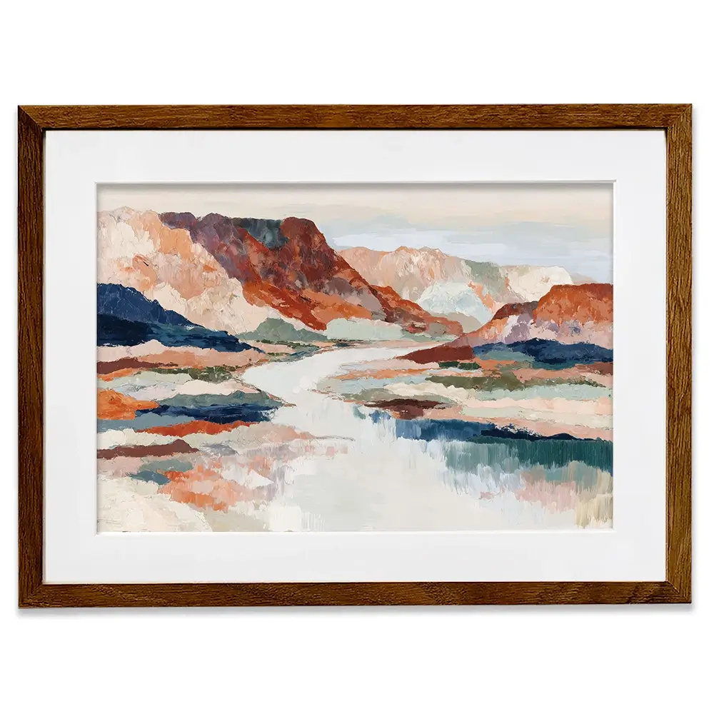 Grand Canyon Overlook Framed Art Print Grand Canyon Overlook Framed Art Print wall art product Chromatic Storm Studio