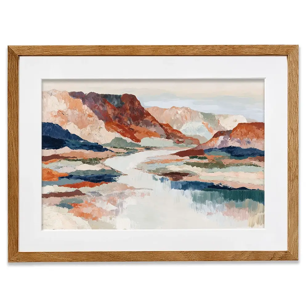 Grand Canyon Overlook Framed Art Print Grand Canyon Overlook Framed Art Print wall art product Chromatic Storm Studio