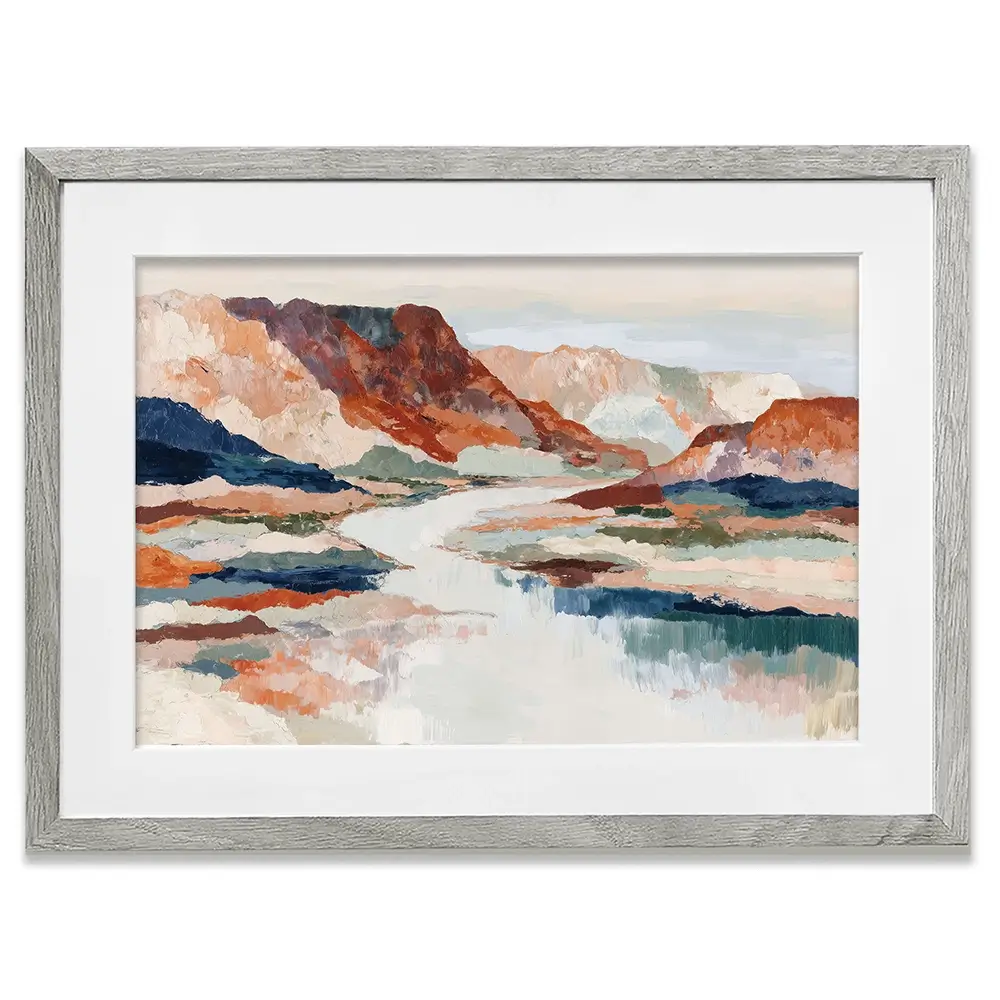 Grand Canyon Overlook Framed Art Print Grand Canyon Overlook Framed Art Print wall art product Chromatic Storm Studio