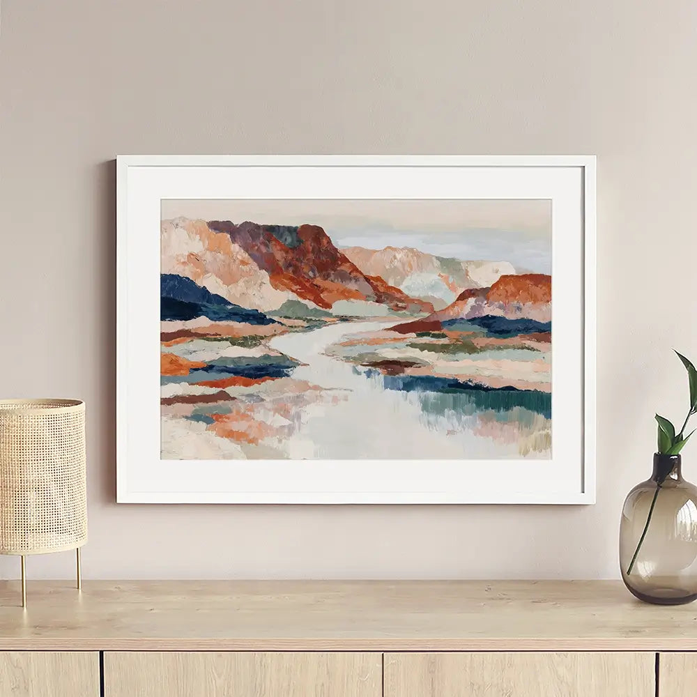 Grand Canyon Overlook Framed Art Print Grand Canyon Overlook Framed Art Print wall art product Chromatic Storm Studio