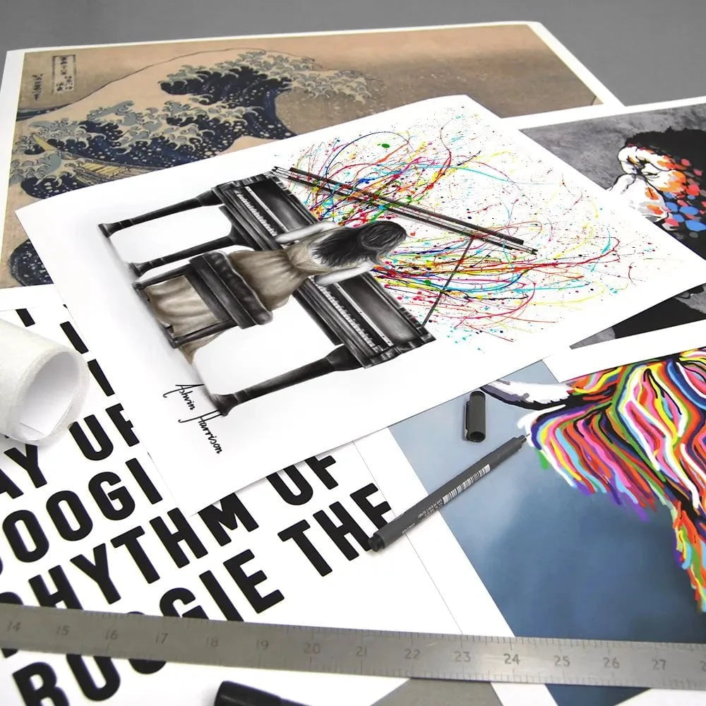 Grand Piano Solo Art Print Grand Piano Solo Art Print wall art product Ashvin Harrison