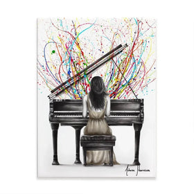 Grand Piano Solo Canvas Print Grand Piano Solo Canvas Print wall art product Ashvin Harrison