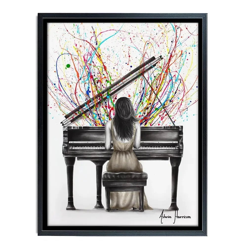 Grand Piano Solo Canvas Print Grand Piano Solo Canvas Print wall art product Ashvin Harrison