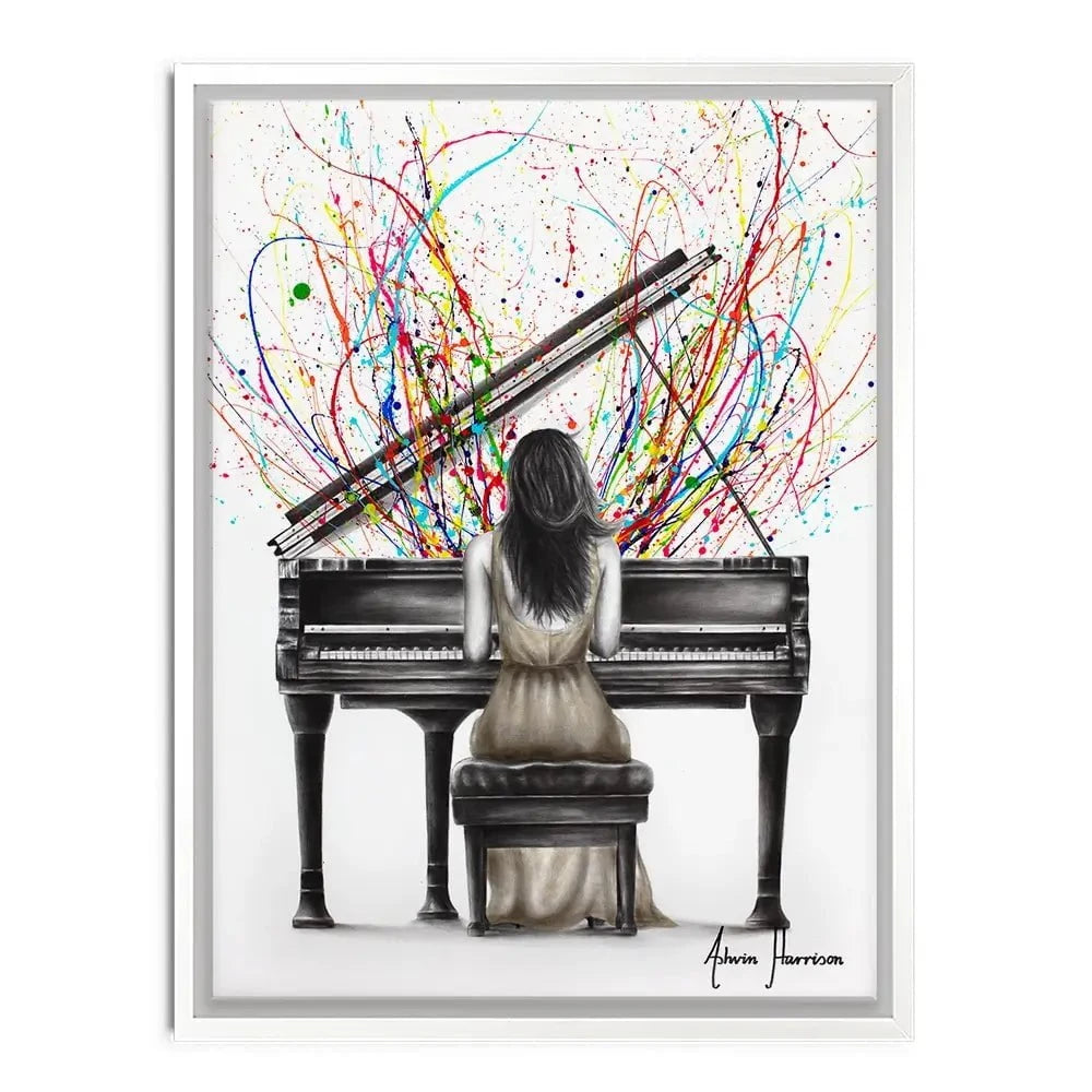 Grand Piano Solo Canvas Print Grand Piano Solo Canvas Print wall art product Ashvin Harrison