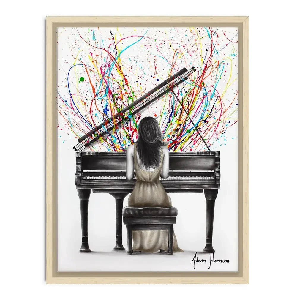 Grand Piano Solo Canvas Print Grand Piano Solo Canvas Print wall art product Ashvin Harrison