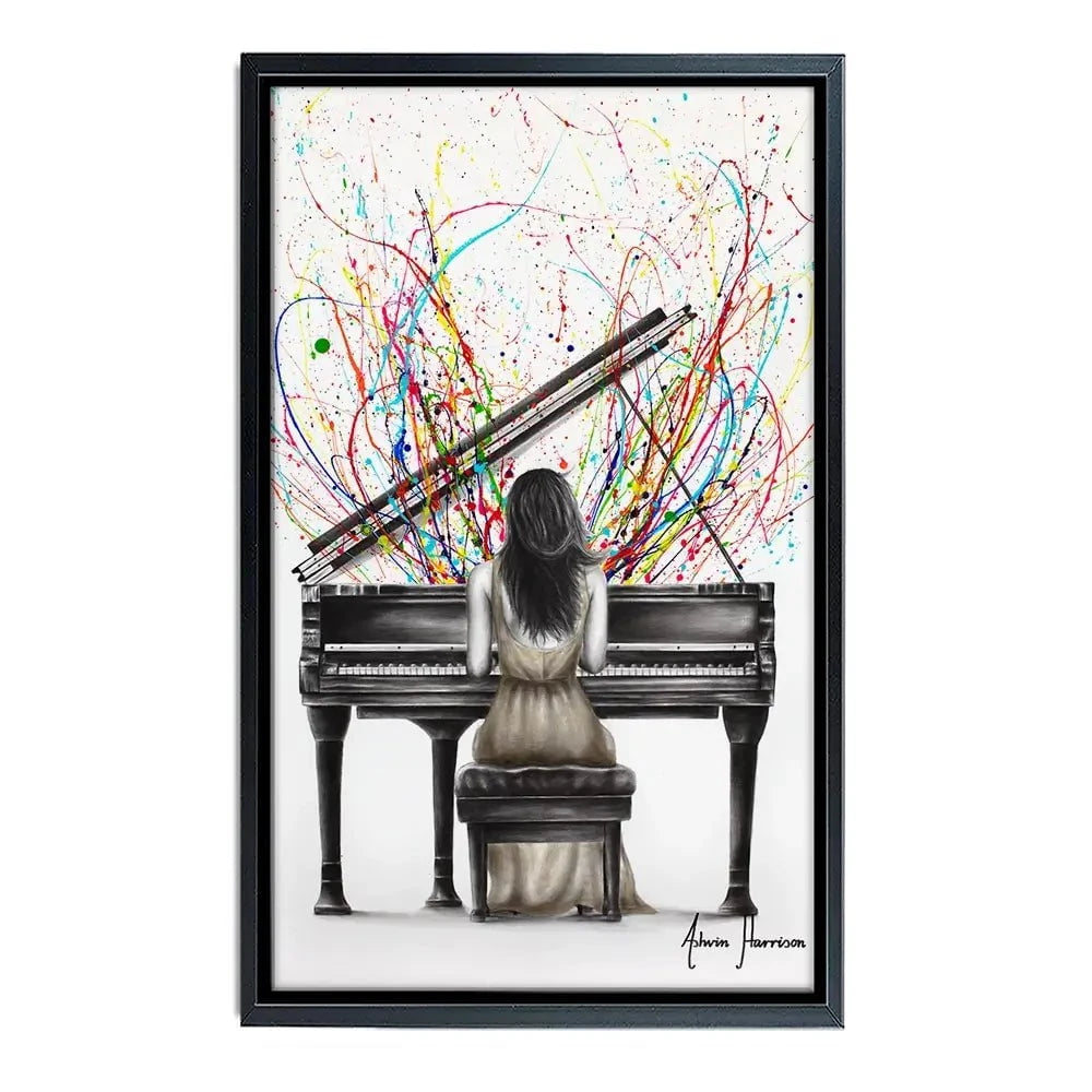 Grand Piano Solo Canvas Print Grand Piano Solo Canvas Print wall art product Ashvin Harrison