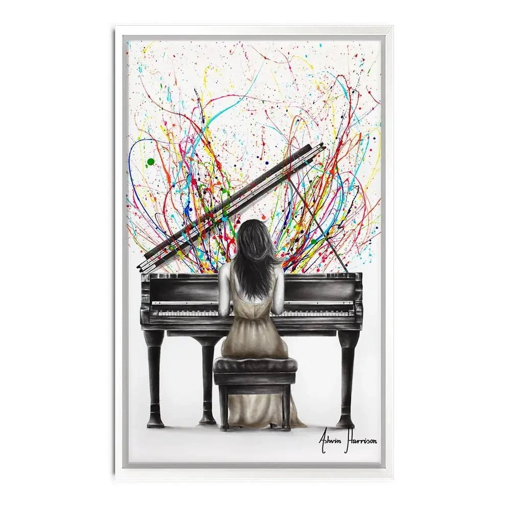 Grand Piano Solo Canvas Print Grand Piano Solo Canvas Print wall art product Ashvin Harrison