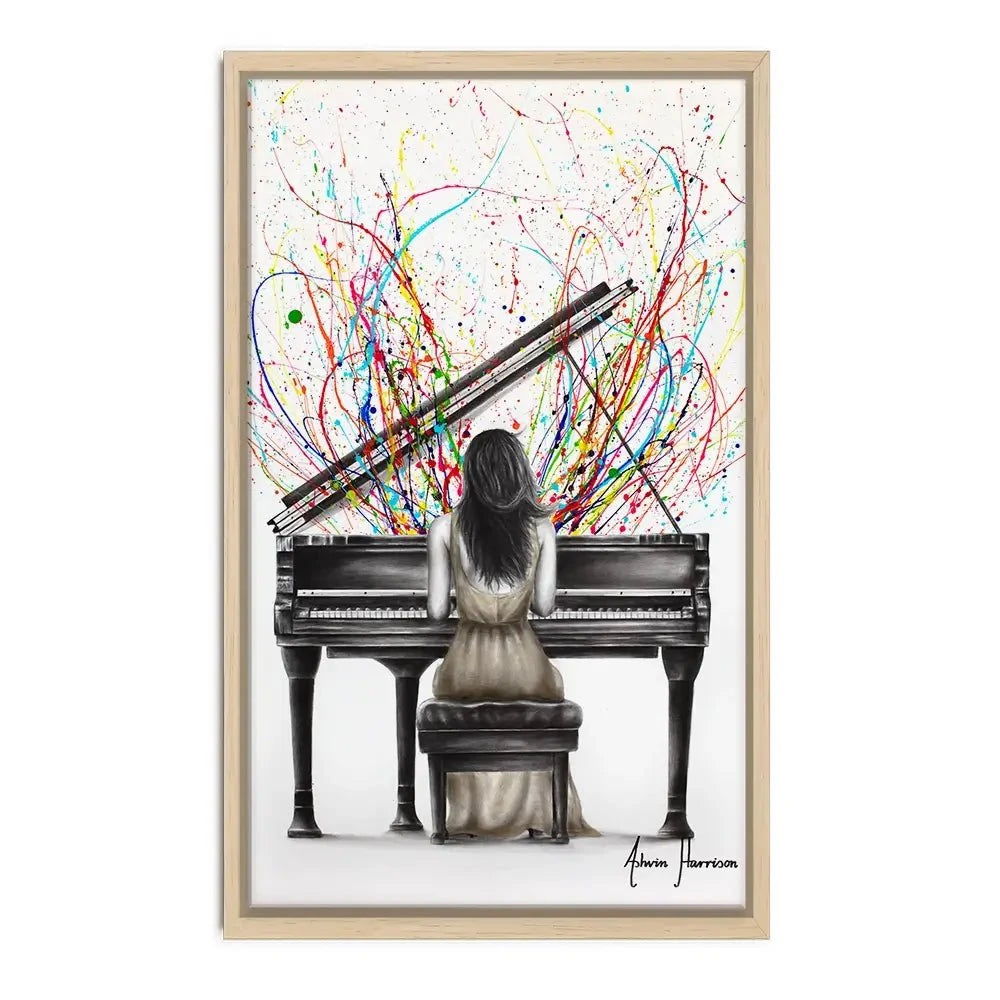 Grand Piano Solo Canvas Print Grand Piano Solo Canvas Print wall art product Ashvin Harrison