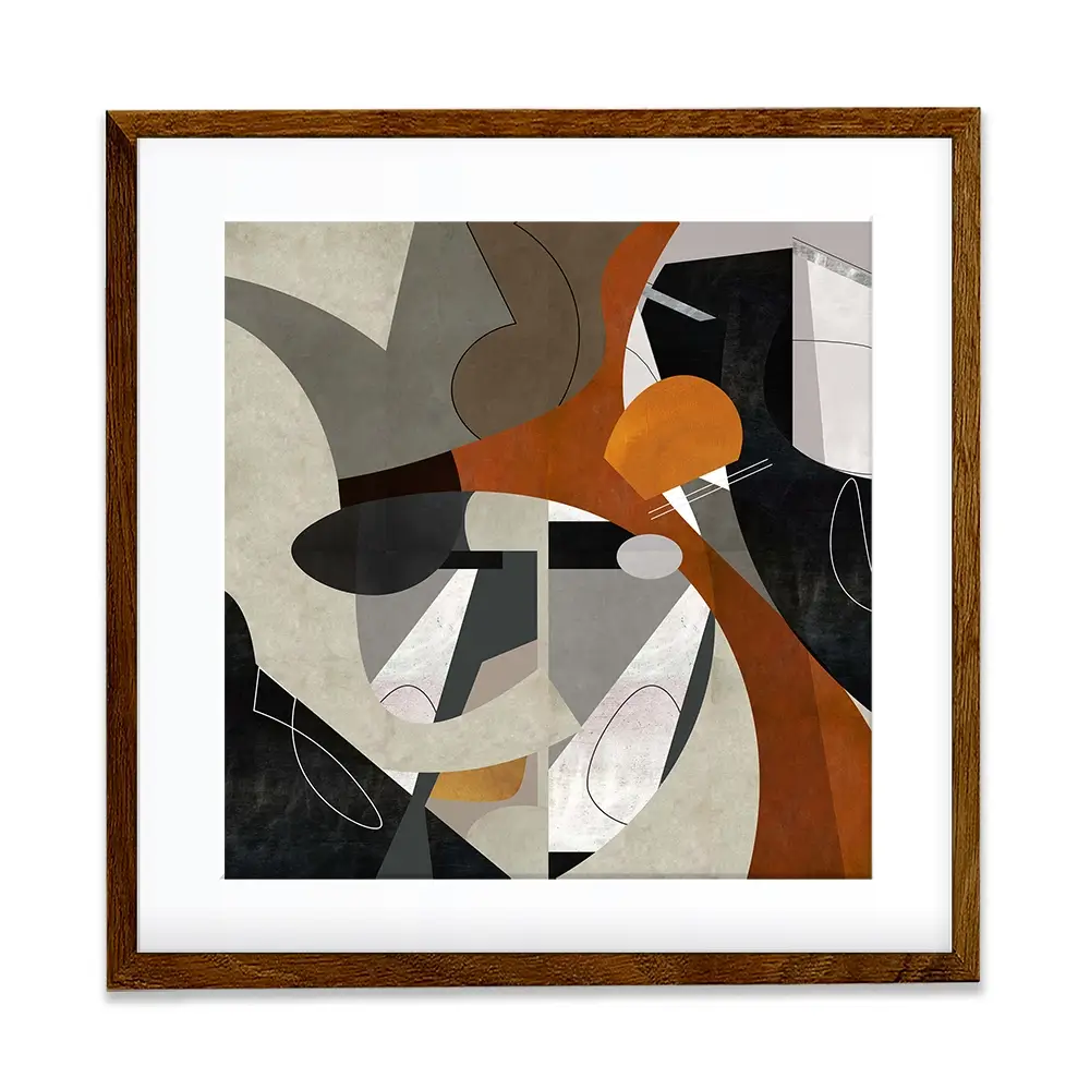 Graphically Dynamic Square Framed Art Print Graphically Dynamic Square Framed Art Print wall art product Art Print Shop