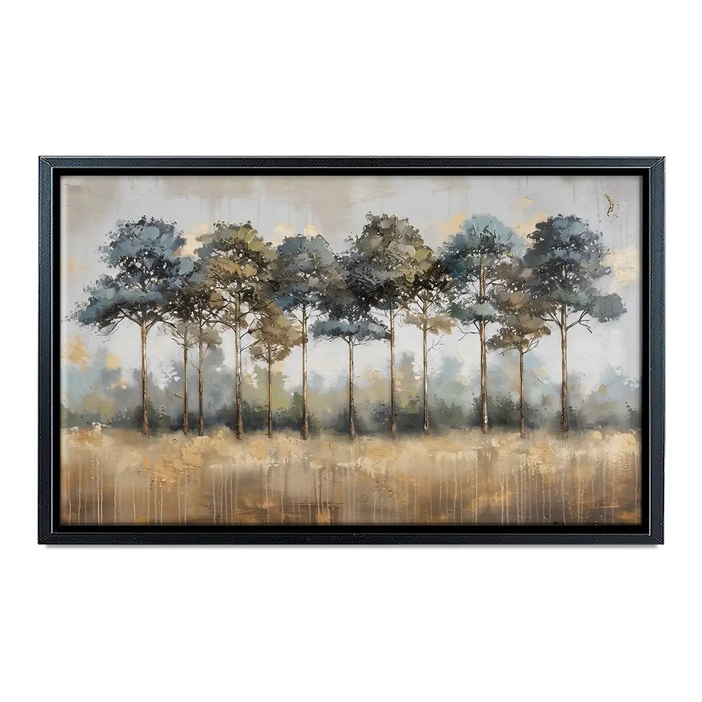 Green And Blue Trees Canvas Print Green And Blue Trees Canvas Print wall art product Creative Studio - Independent