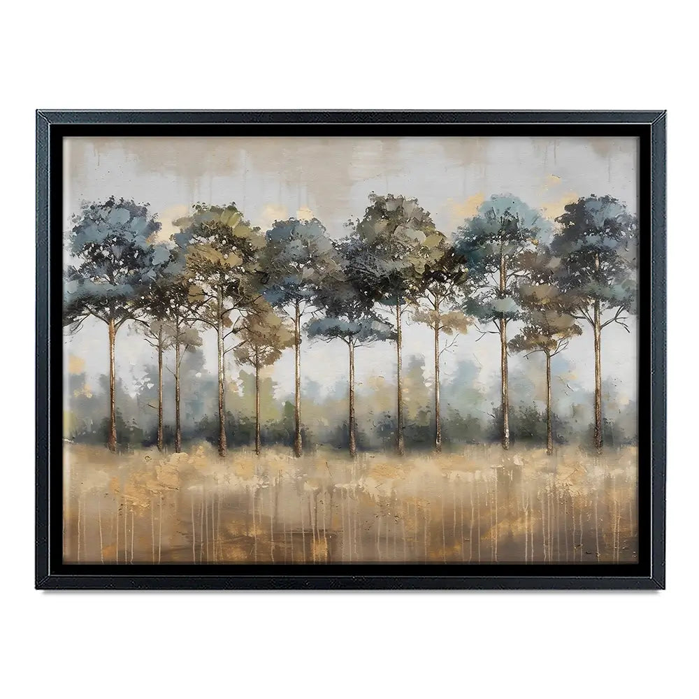 Green And Blue Trees Canvas Print Green And Blue Trees Canvas Print wall art product Creative Studio - Independent