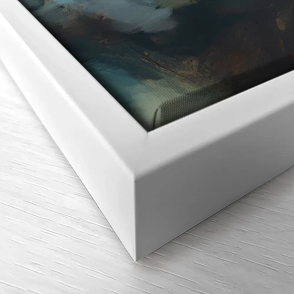 Green Beautiful Abstract Canvas Print Green Beautiful Abstract Canvas Print wall art product Sisi And Seb - Independent