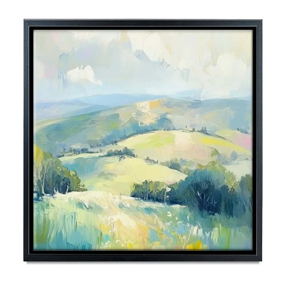 Green Hills Oversized Canvas Print Green Hills Oversized Canvas Print wall art product Tanya Ocean