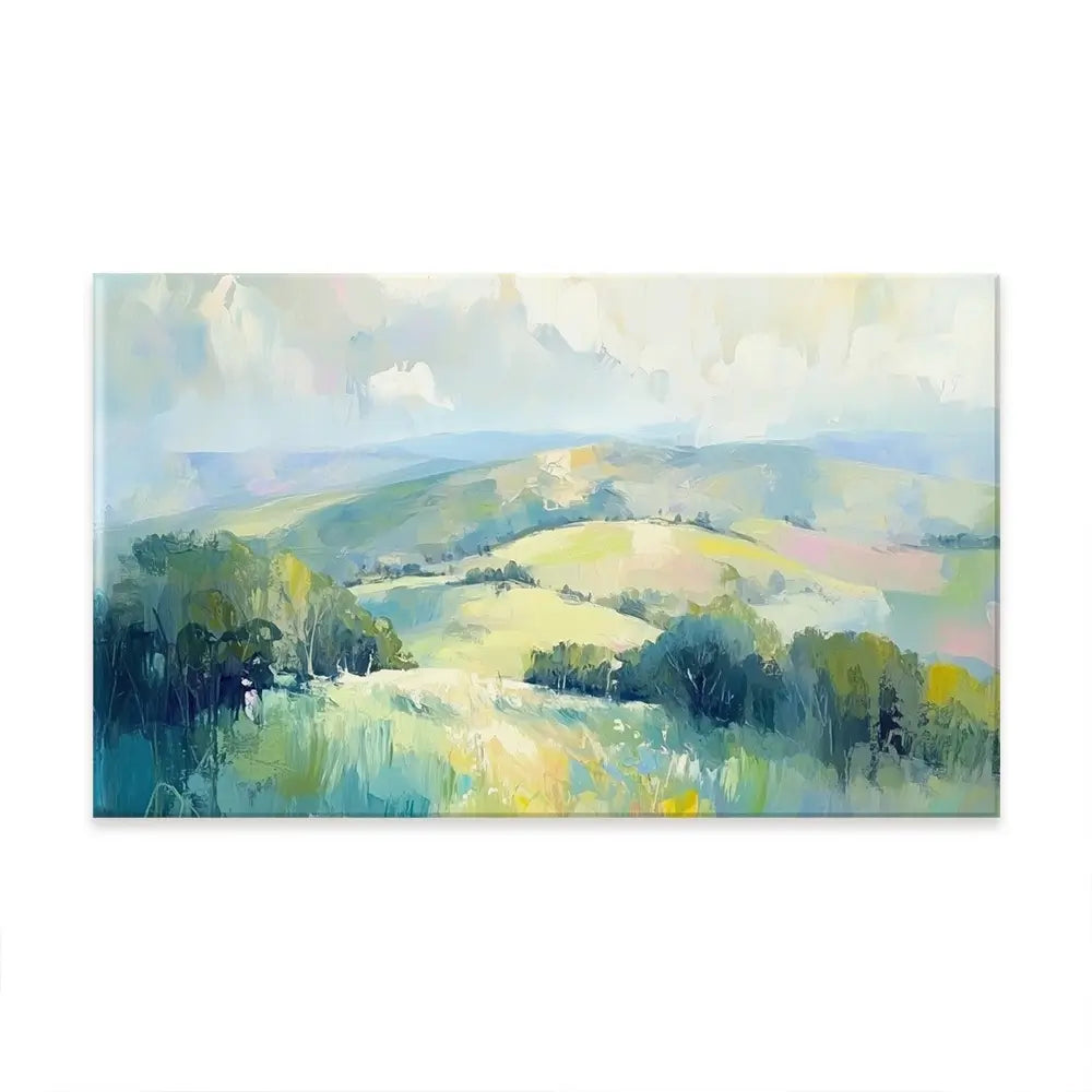 Green Hills Oversized Canvas Print Green Hills Oversized Canvas Print wall art product Tanya Ocean