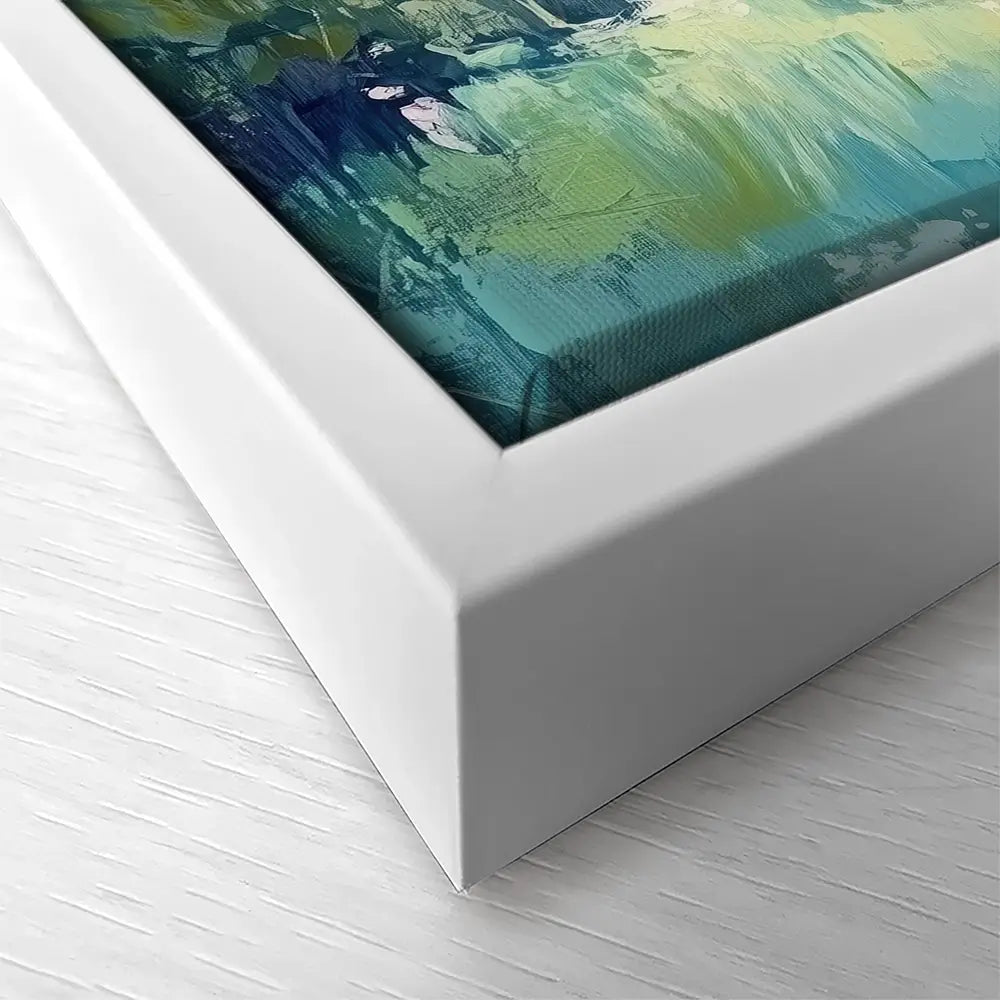Green Hills Square Canvas Print Green Hills Square Canvas Print wall art product Art Print Shop