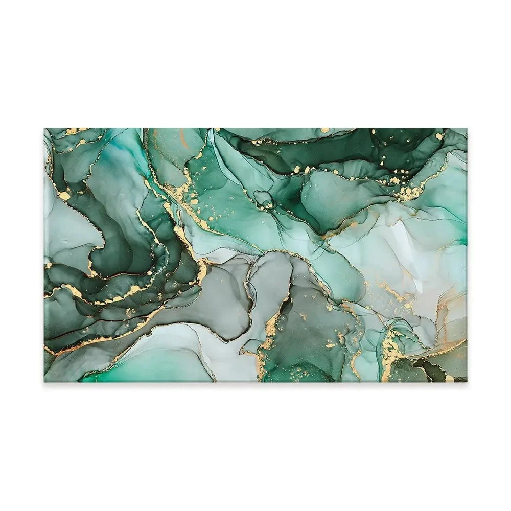 Green Marble Tones Canvas Print Green Marble Tones Canvas Print wall art product djero.adlibeshe yahoo.com / Shutterstock