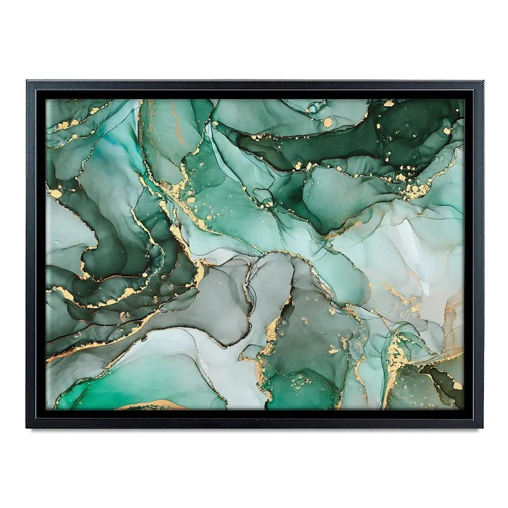 Green Marble Tones Canvas Print Green Marble Tones Canvas Print wall art product djero.adlibeshe yahoo.com / Shutterstock