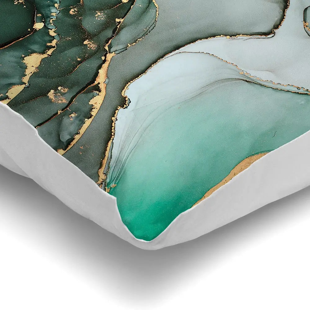 Green Marble Tones Cushion Green Marble Tones Cushion wall art product djero.adlibeshe yahoo.com / Shutterstock