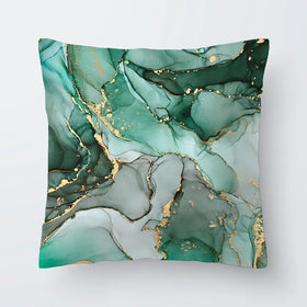 Green Marble Tones Cushion Green Marble Tones Cushion wall art product djero.adlibeshe yahoo.com / Shutterstock