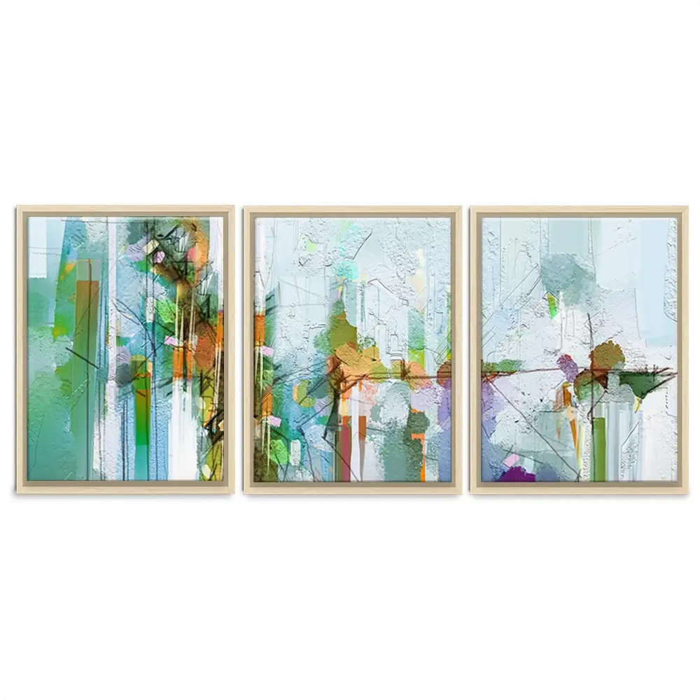 Green Trio Canvas Print Green Trio Canvas Print wall art product pluie_r / Shutterstock