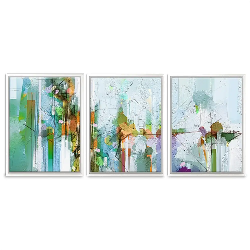Green Trio Canvas Print Green Trio Canvas Print wall art product pluie_r / Shutterstock
