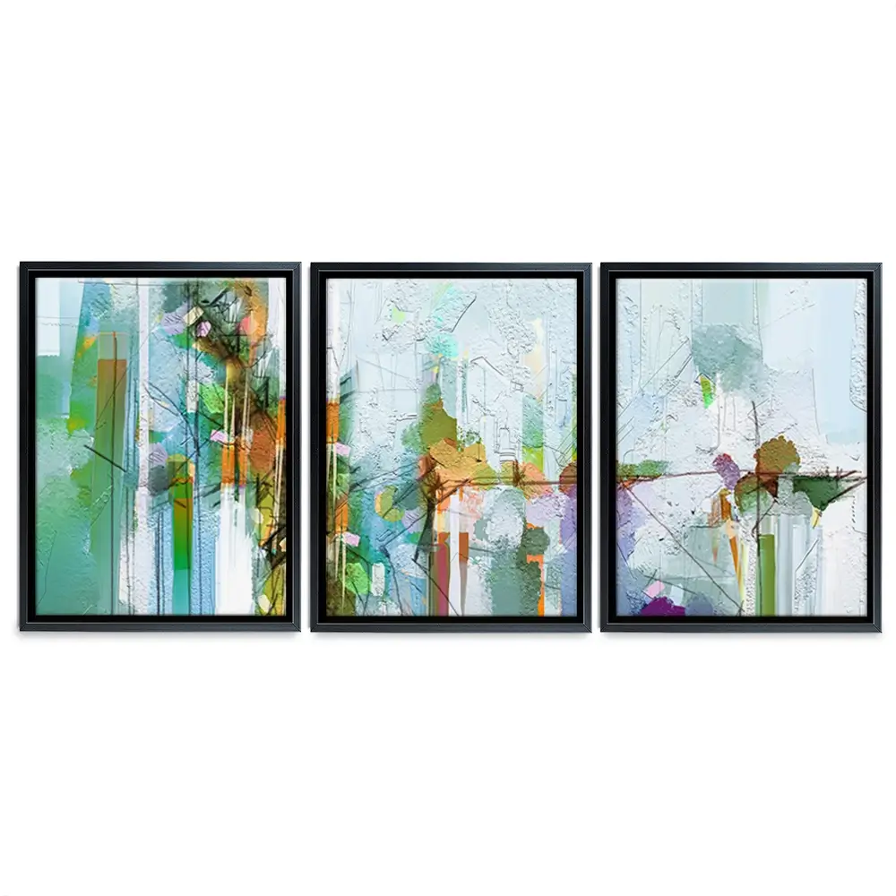 Green Trio Canvas Print Green Trio Canvas Print wall art product pluie_r / Shutterstock