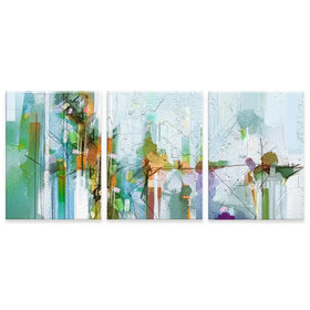 Green Trio Canvas Print Green Trio Canvas Print wall art product pluie_r / Shutterstock