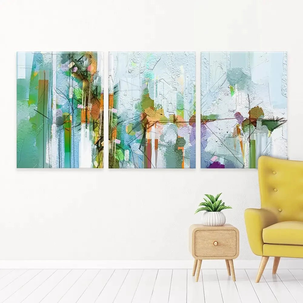 Green Trio Canvas Print Green Trio Canvas Print wall art product pluie_r / Shutterstock