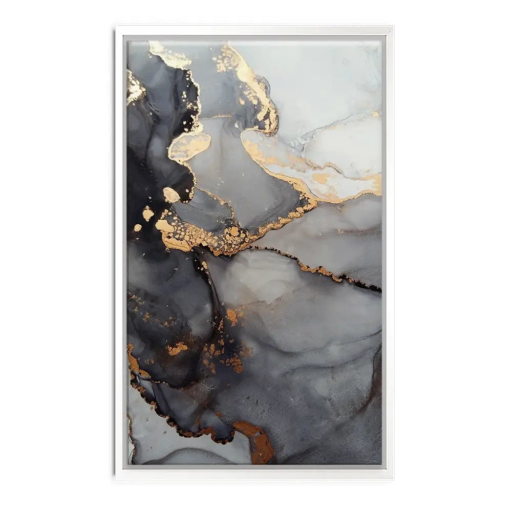 Grey Marble Tones Canvas Print Grey Marble Tones Canvas Print wall art product coldsun777 / Shutterstock
