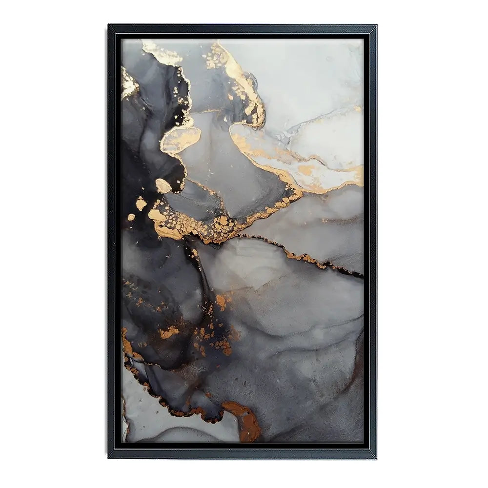 Grey Marble Tones Canvas Print Grey Marble Tones Canvas Print wall art product coldsun777 / Shutterstock
