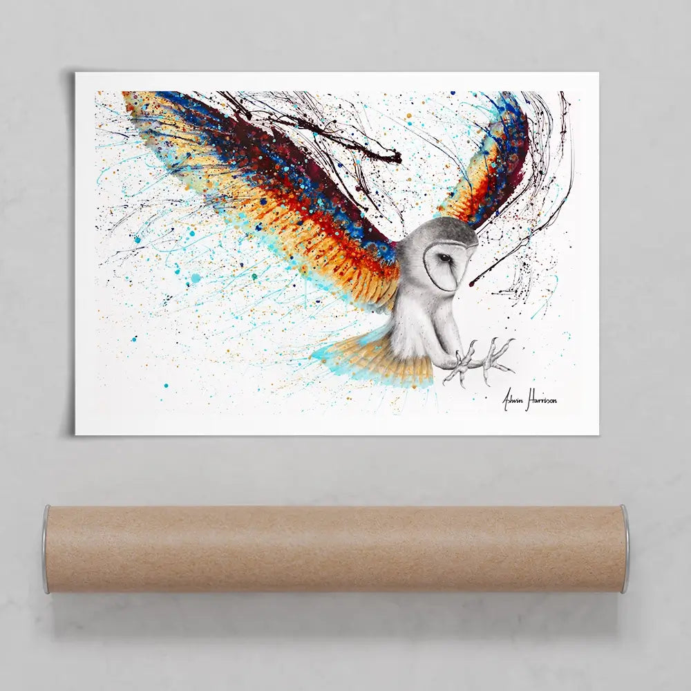Guardian Owl Art Print Guardian Owl Art Print wall art product Ashvin Harrison