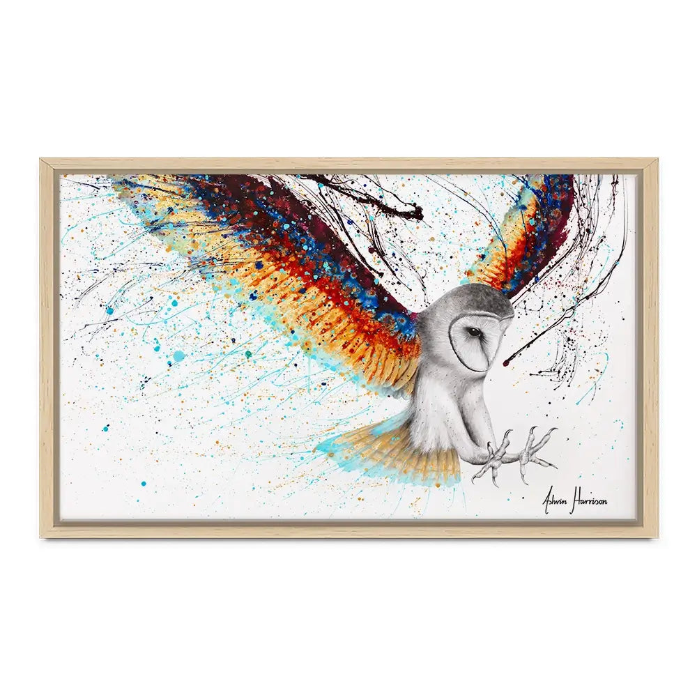 Guardian Owl Canvas Print Guardian Owl Canvas Print wall art product Ashvin Harrison