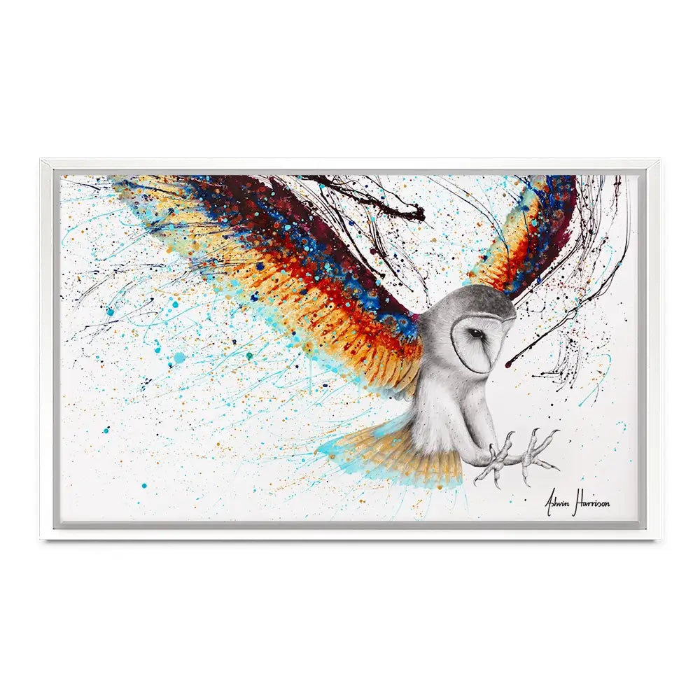 Guardian Owl Canvas Print Guardian Owl Canvas Print wall art product Ashvin Harrison
