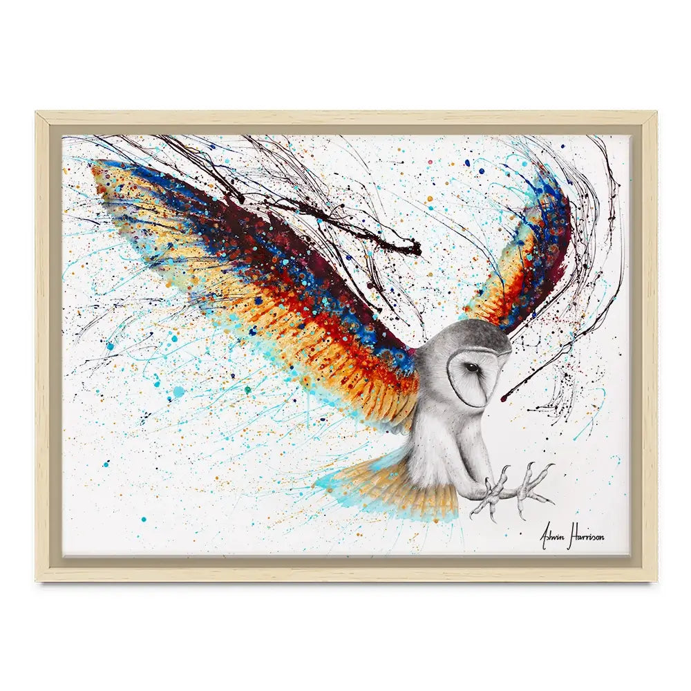 Guardian Owl Canvas Print Guardian Owl Canvas Print wall art product Ashvin Harrison