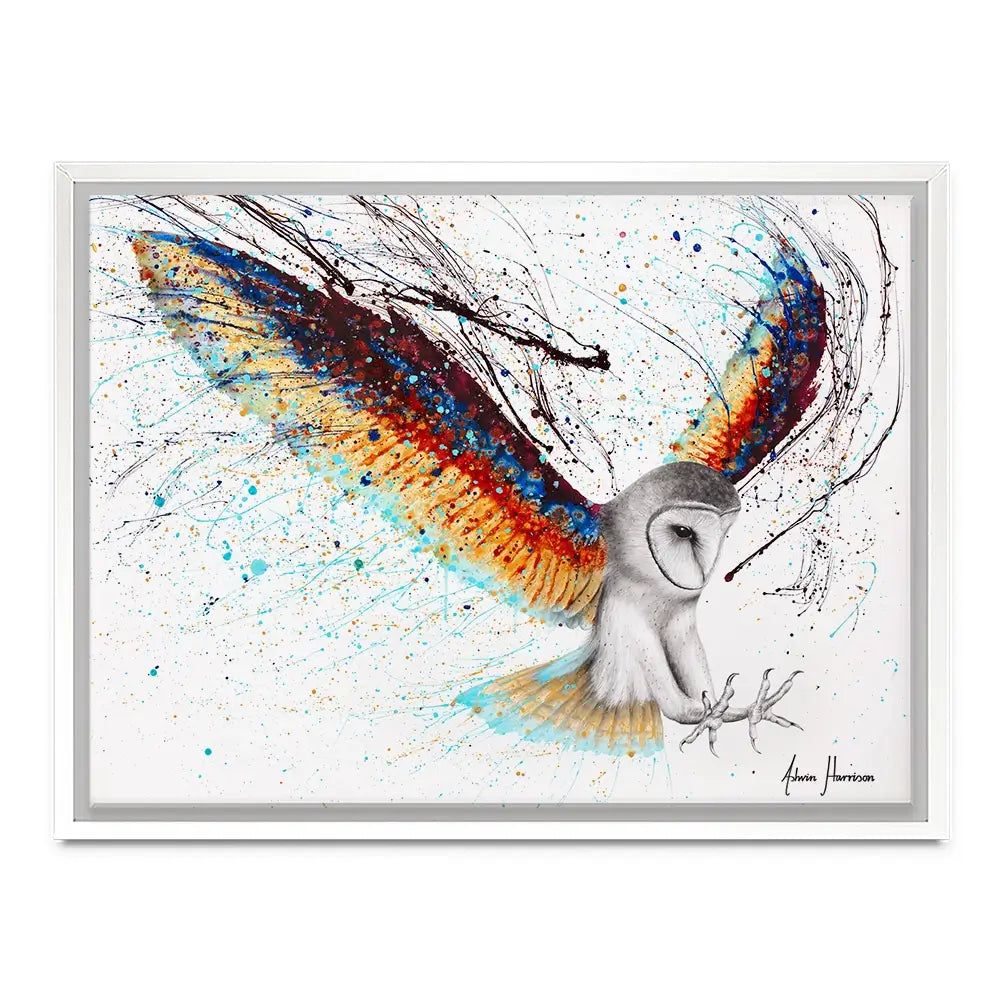 Guardian Owl Canvas Print Guardian Owl Canvas Print wall art product Ashvin Harrison