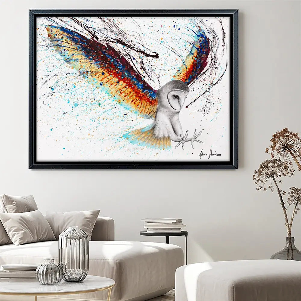 Guardian Owl Canvas Print Guardian Owl Canvas Print wall art product Ashvin Harrison