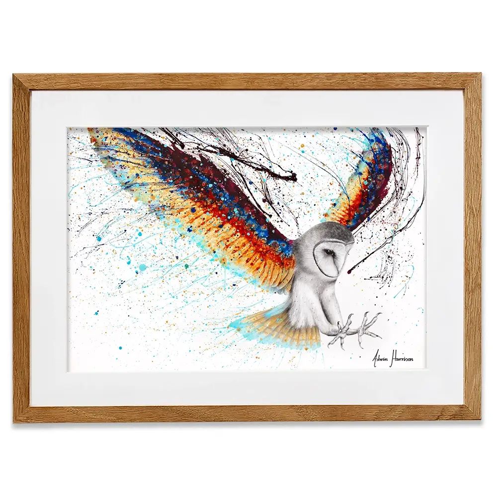 Guardian Owl Framed Art Print Guardian Owl Framed Art Print wall art product Ashvin Harrison