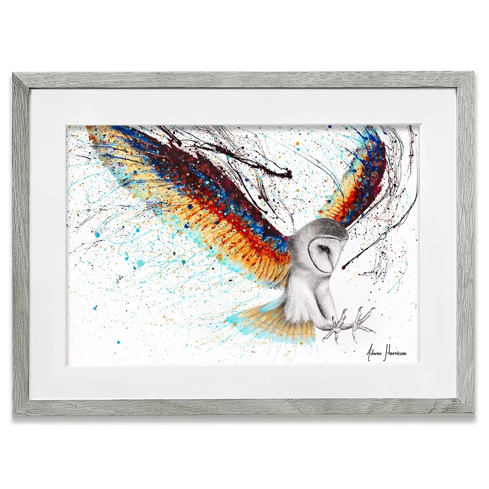 Guardian Owl Framed Art Print Guardian Owl Framed Art Print wall art product Ashvin Harrison
