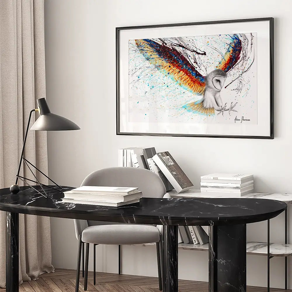 Guardian Owl Framed Art Print Guardian Owl Framed Art Print wall art product Ashvin Harrison
