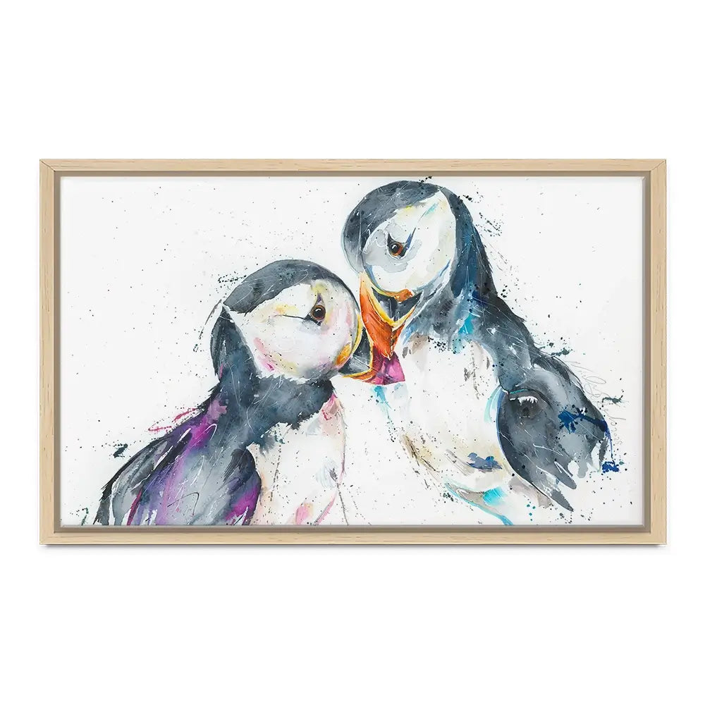 Guess How Much I Love You Canvas Print Guess How Much I Love You Canvas Print wall art product Nicola Jane Rowles