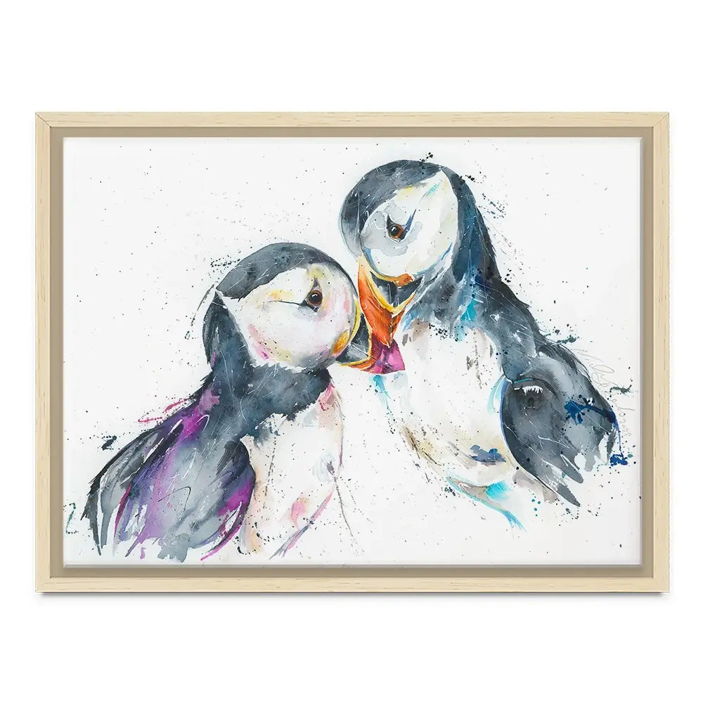 Guess How Much I Love You Canvas Print Guess How Much I Love You Canvas Print wall art product Nicola Jane Rowles