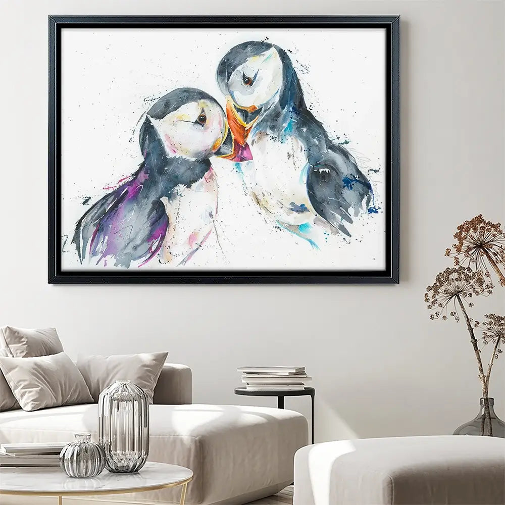 Guess How Much I Love You Canvas Print Guess How Much I Love You Canvas Print wall art product Nicola Jane Rowles