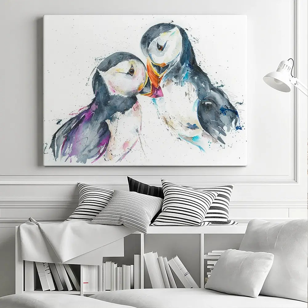 Guess How Much I Love You Canvas Print Guess How Much I Love You Canvas Print wall art product Nicola Jane Rowles