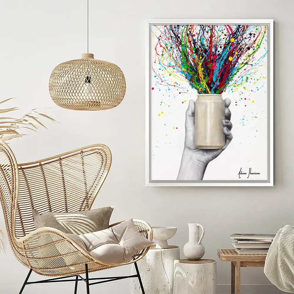 Half Full Canvas Print Half Full Canvas Print wall art product Ashvin Harrison