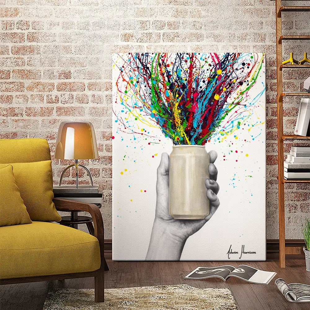 Half Full Canvas Print Half Full Canvas Print wall art product Ashvin Harrison