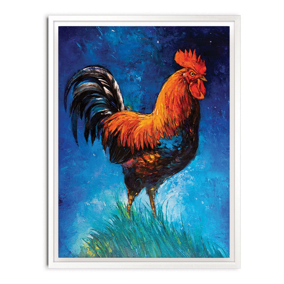 Handsome Rooster Canvas Print wall art product Ivailo Nikolov / Shutterstock
