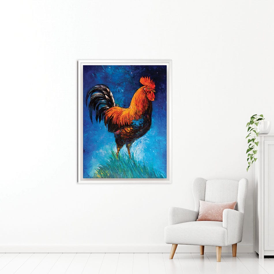 Handsome Rooster Canvas Print wall art product Ivailo Nikolov / Shutterstock
