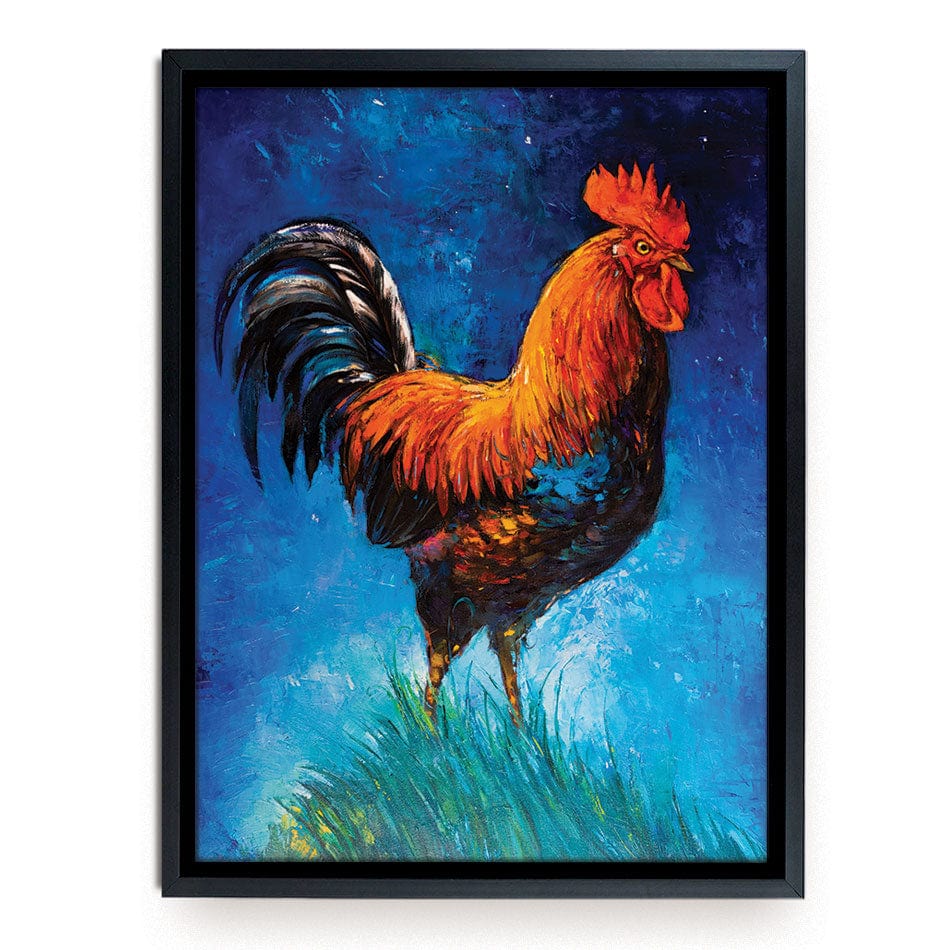 Handsome Rooster Canvas Print wall art product Ivailo Nikolov / Shutterstock