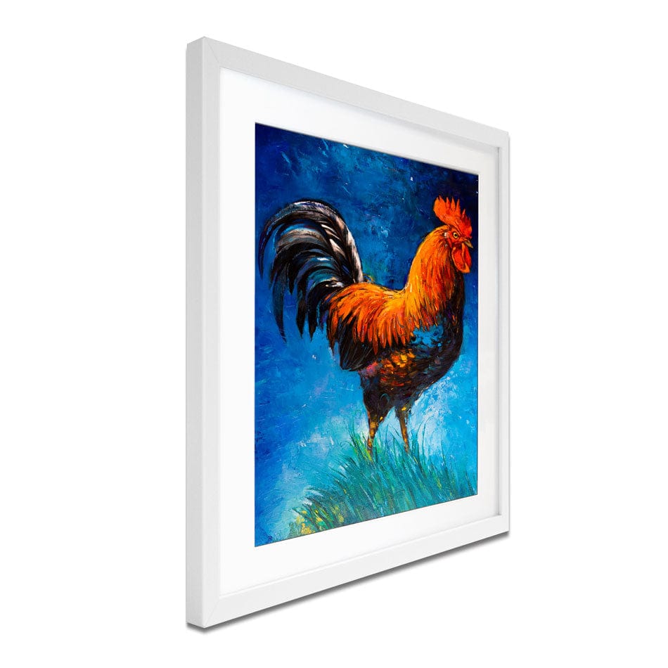 Handsome Rooster Framed Art Print wall art product Ivailo Nikolov / Shutterstock